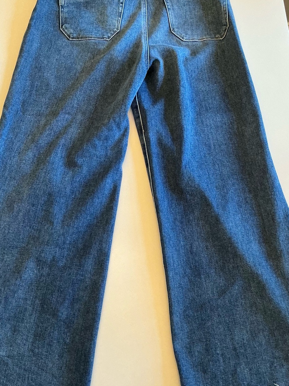 PAIGE Anessa High-Rise Wide Leg Jeans - Picture 4 of 5